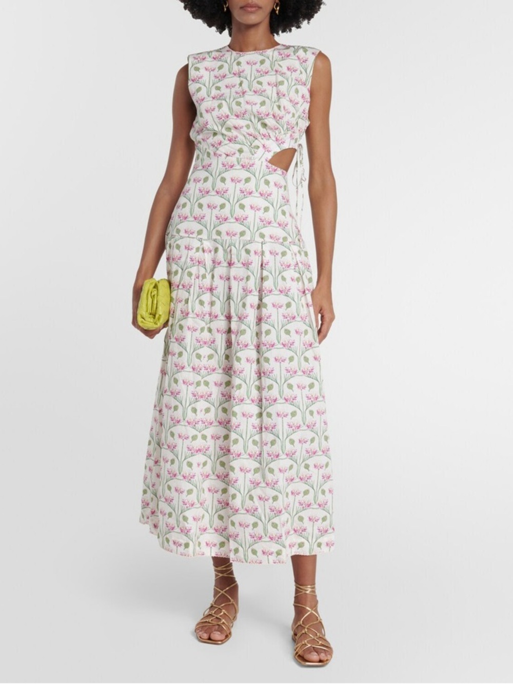 Agua by Agua Bendita Otoño Trebol floral midi dress - Picture 2 of 4